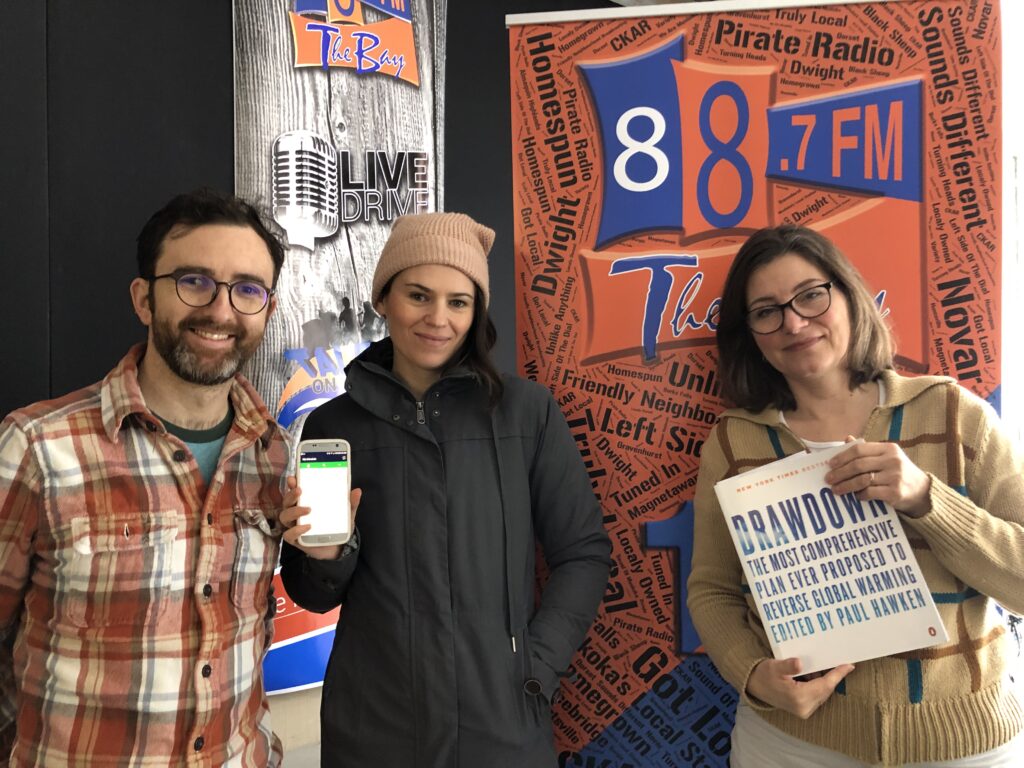 Dr. Steve Stewart, Celine Mackay and Tamsen Tillson